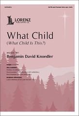 What Child SATB choral sheet music cover